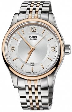 Buy this new Oris Classic Date 42mm 01 733 7594 4331-07 8 20 63 mens watch for the discount price of £765.00. UK Retailer.